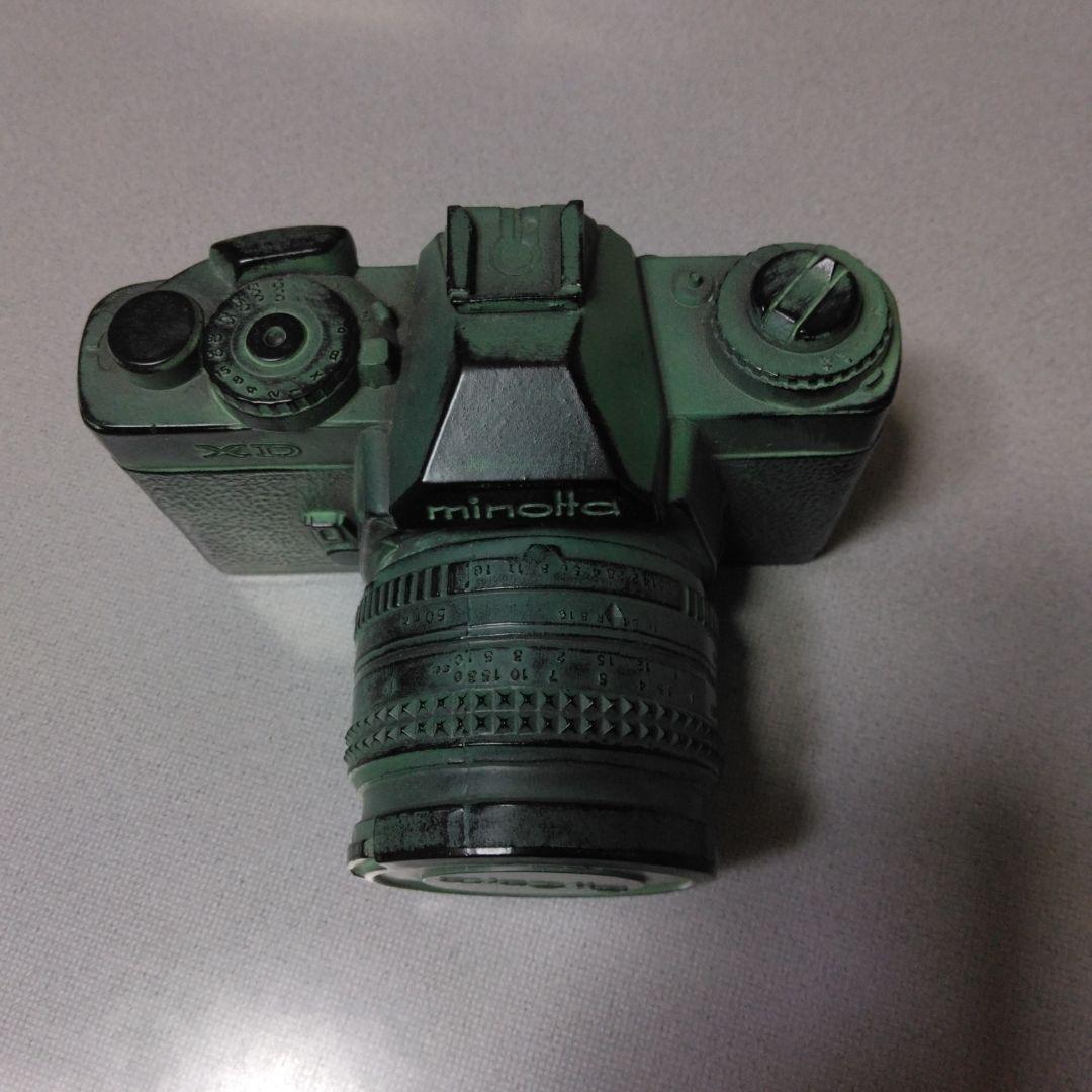 カメラ型貯金箱 MinoltaXD 実物大 ノベルティ