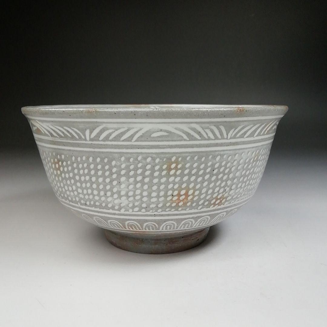 T695 茶碗 『三嶋茶碗』『干支 巳』『楽山窯 造』 共箱 抹茶碗 茶道具