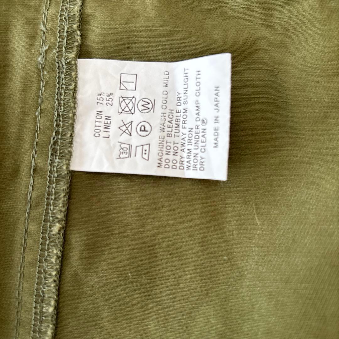 パンツ HTS COTTON/LINEN KERSEY BAKER PANTS