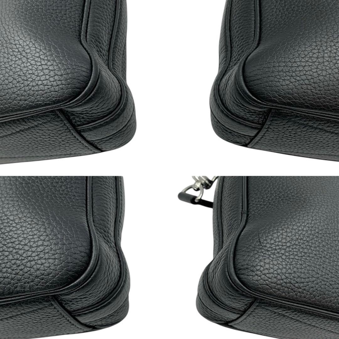 【未使用に近い】ルイヴィトン アルマンド ブリーフケースMM トリヨン ブラック