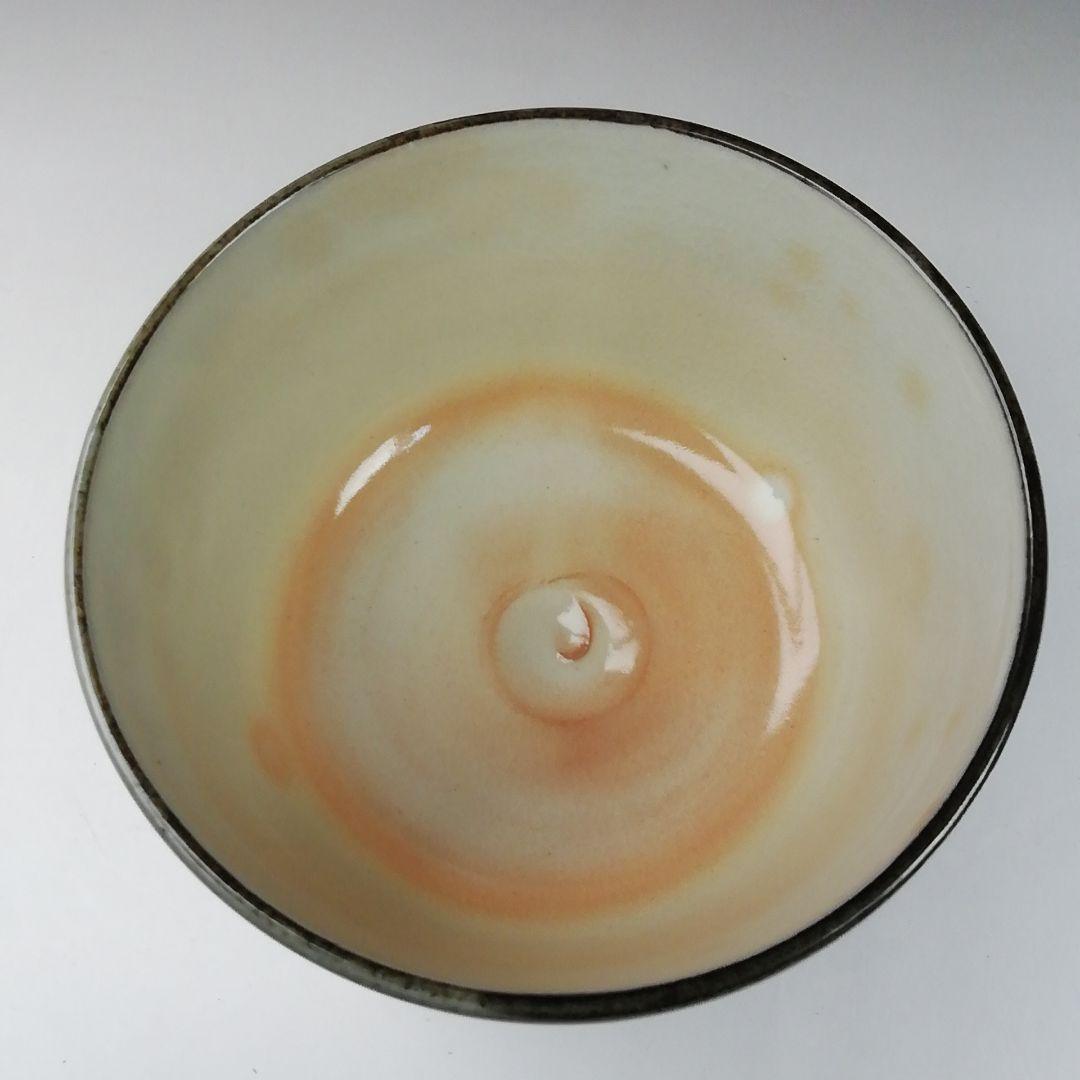 T348 茶碗 『乾山写 利休梅』『桃山窯 橋本喜泉 造』 共箱 抹茶碗