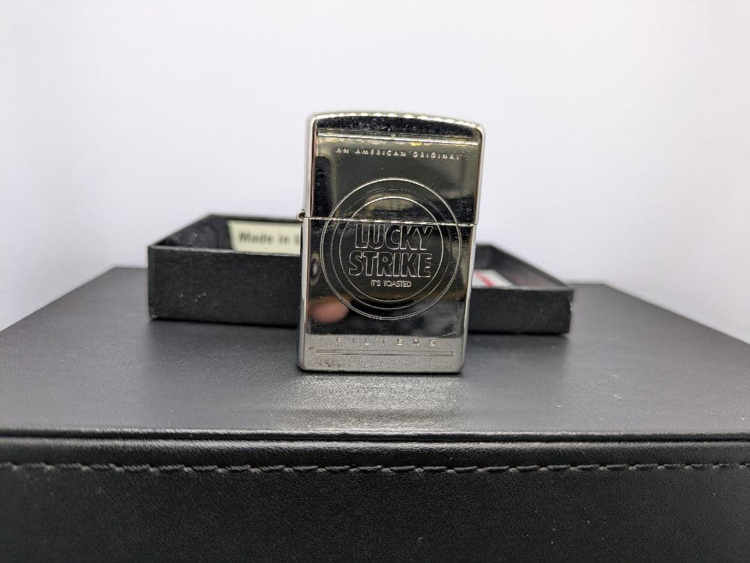 zi 93 ラッキーストライク 両面加工 未使用 ジッポー
