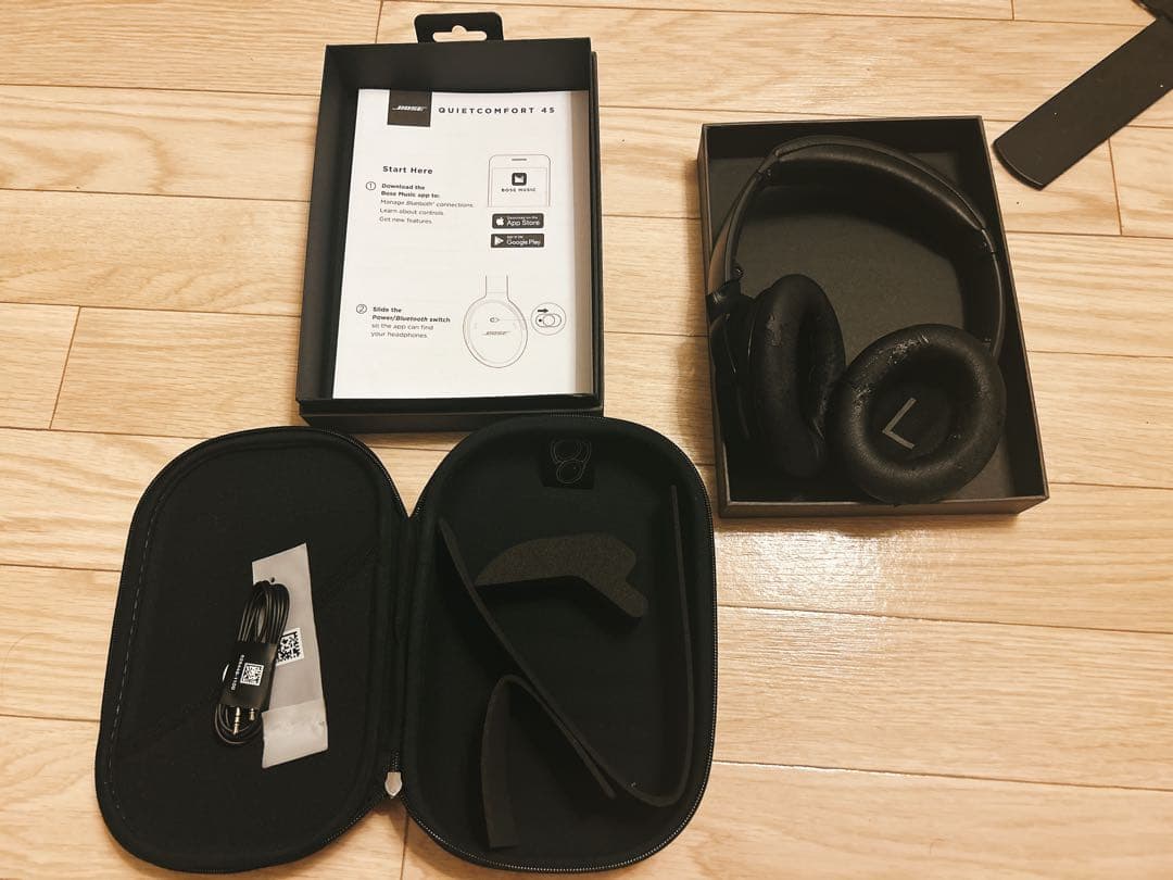 Bose QuietComfort 45 ワイヤレスヘッドホン ジャンク ジャンク品