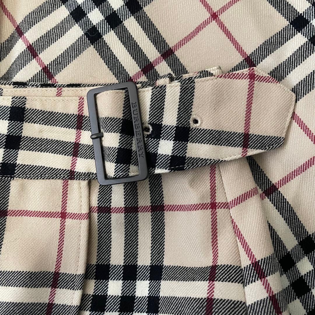 【田中 野夫 】BURBERRY LONDON ノバチェック スカート