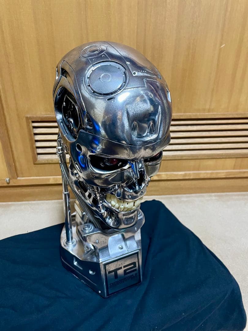 希少】サイドショウ T-800 ターミネーター2 1/1バスト（コンバット版）