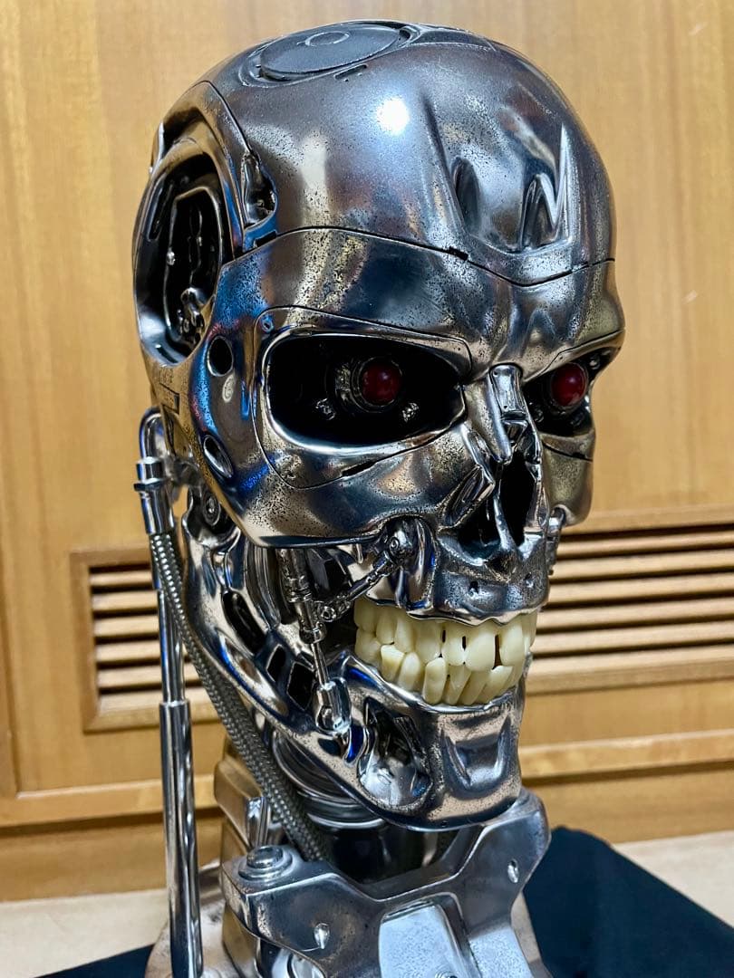 希少】サイドショウ T-800 ターミネーター2 1/1バスト（コンバット版）