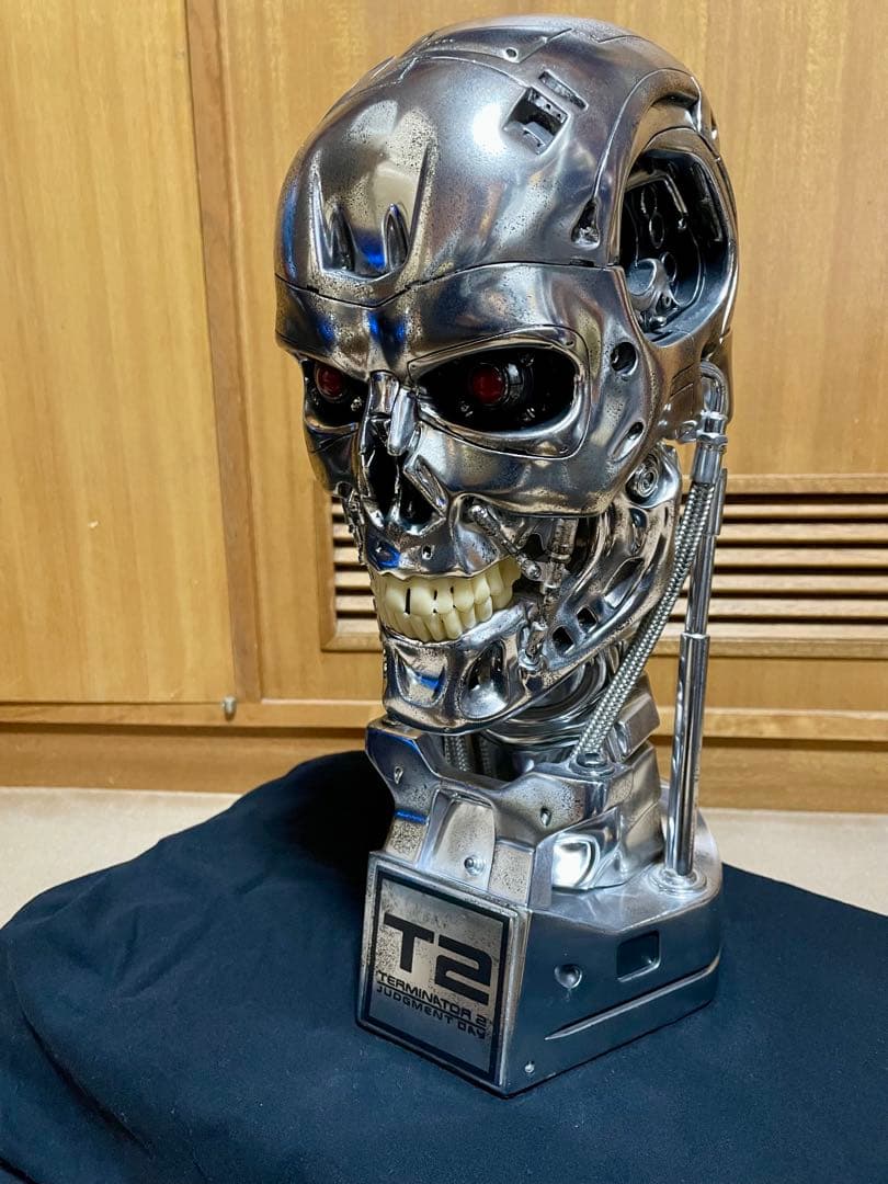 希少】サイドショウ T-800 ターミネーター2 1/1バスト（コンバット版）