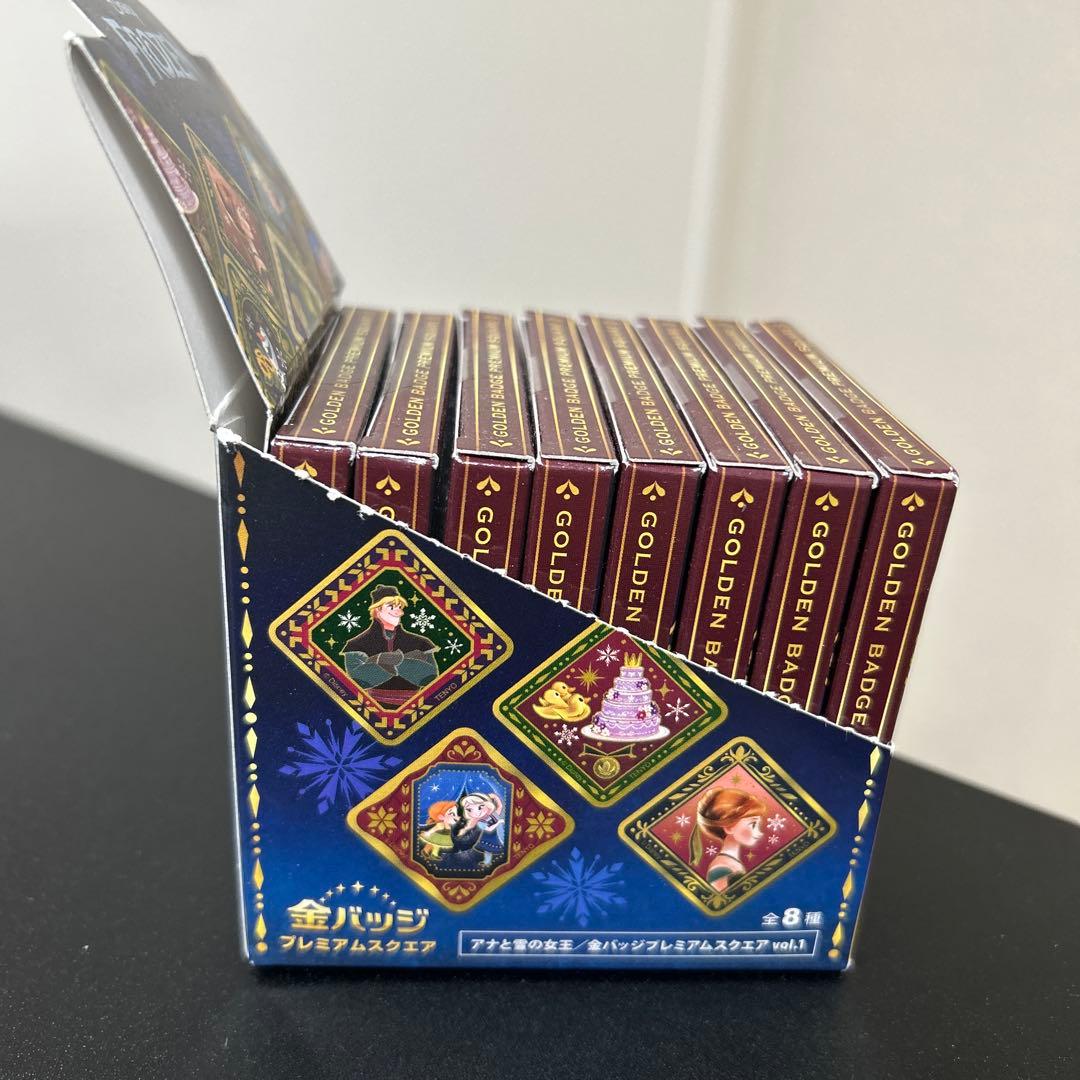 Disney アナと雪の女王 24金バッジプレミアムスクエア BOX