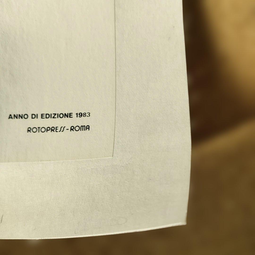 フェリーニ監督「そして船は行く」イタリア本国版ポスター 布リネンバック加工済み