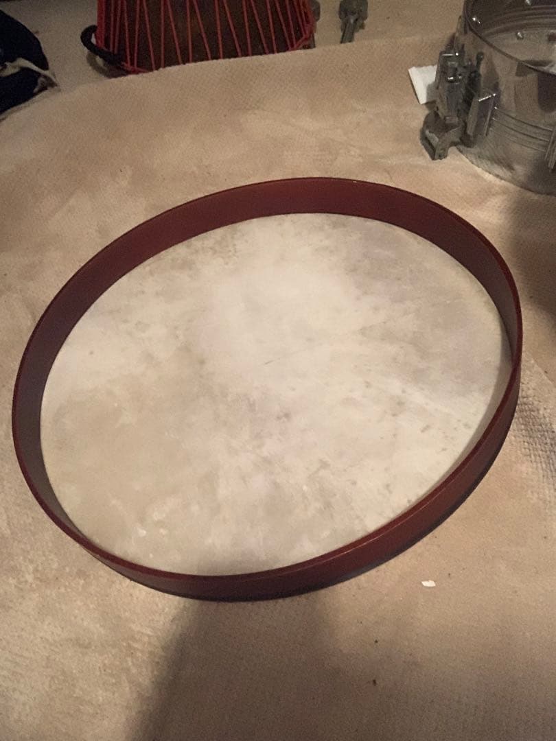 本革フレームドラム 約19インチ