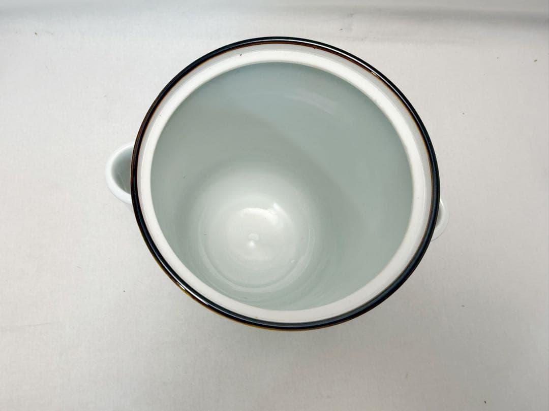 未使用 茶道具 玉堂窯 染付 山水絵 細水指 管耳付 底印 紙箱 - メルカリ