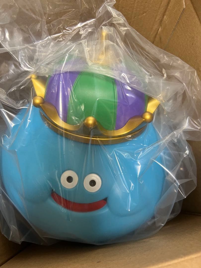 ドラクエ おおきなフィギュア キングスライム 割れちゃう貯金箱 つぼ