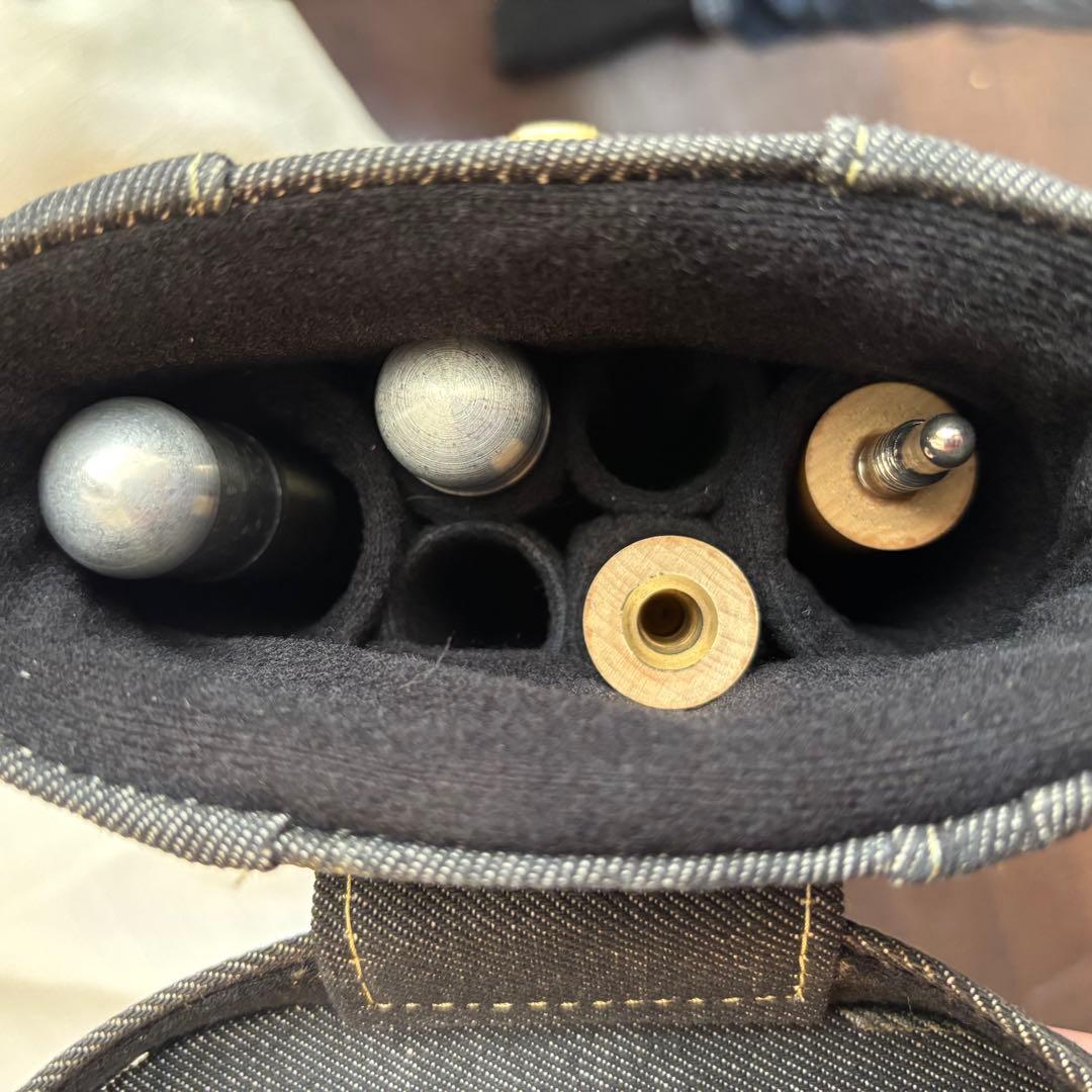 ビリヤードキュー 2本 ケース付き