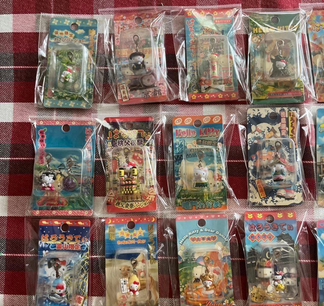 ご当地ハローキティ キーホルダー ファスナーマスコット ストラップまとめ売り