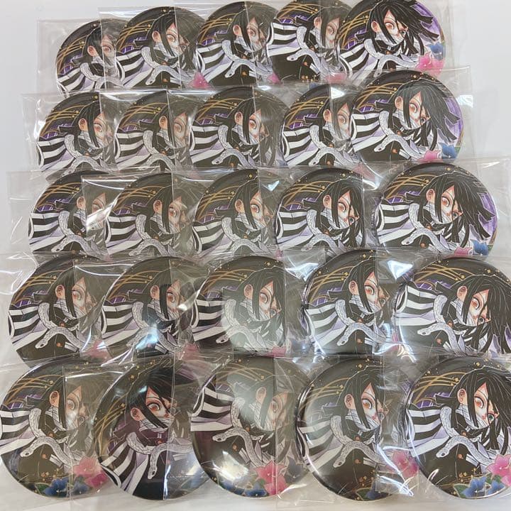 鬼滅の刃 コレクション缶バッジ 最新 第4弾 25個 伊黒小