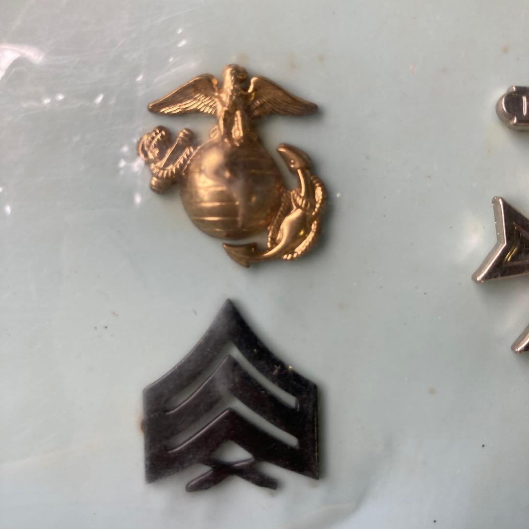 USMC ピンバッジセット台紙付き デッドストック