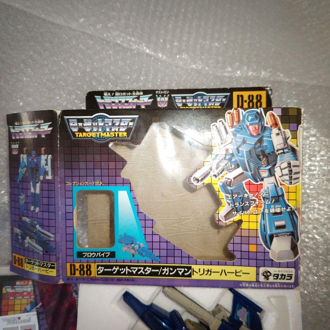 トランスフォーマー　タカラ　ターゲットマスター　トリガーハーピー　シール未使用