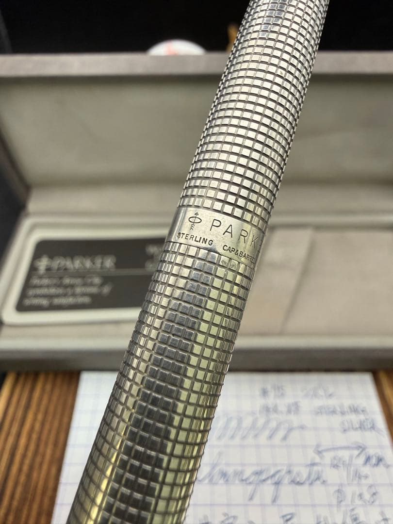 PARKER 万年筆 75 シズレ STERLING SILVER