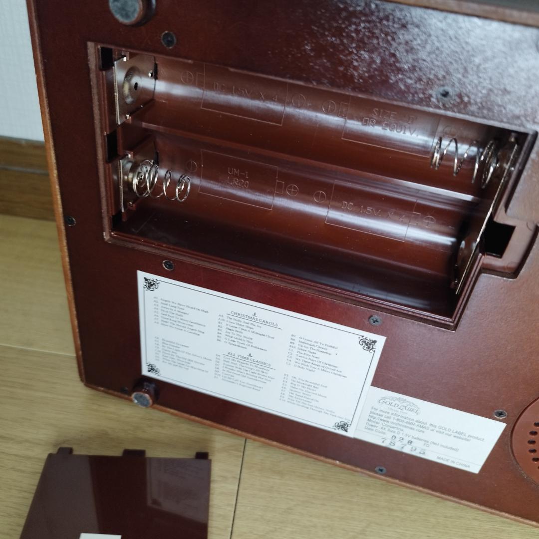 ミスタークリスマス コンサーティーナ 美品 50曲 オルゴール Con hAZE