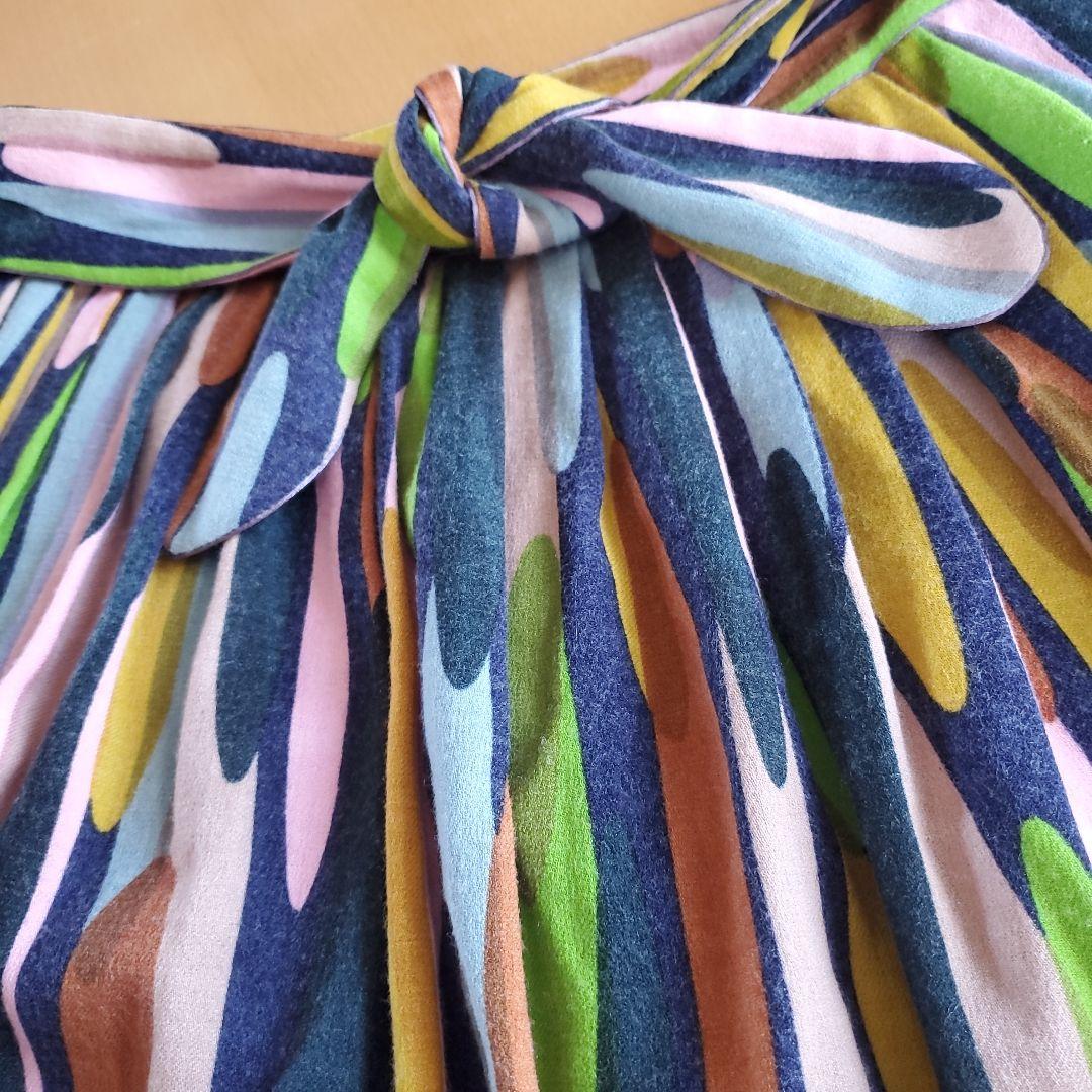 専用　minaperhonen ミナペルホネン 総柄　スカート　フレア　ウール