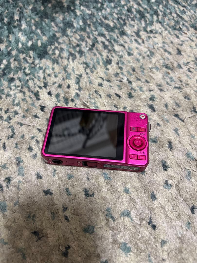 CASIO EXILIM 12.1メガピクセル レッド（充電器付) 作動確認済