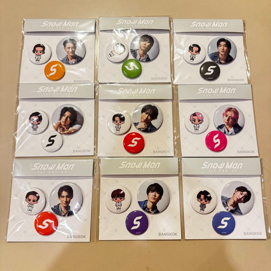 Man ポップアップ バンコク限定　セット　バッジ　フォトカード