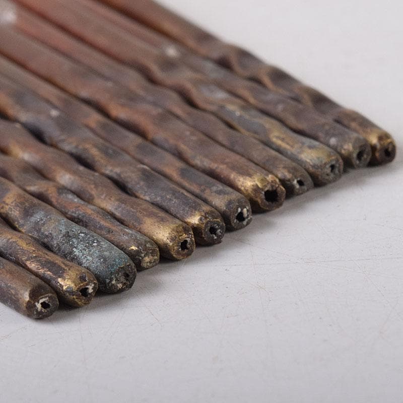 茶道具 銅火箸 六膳まとめて V R8596