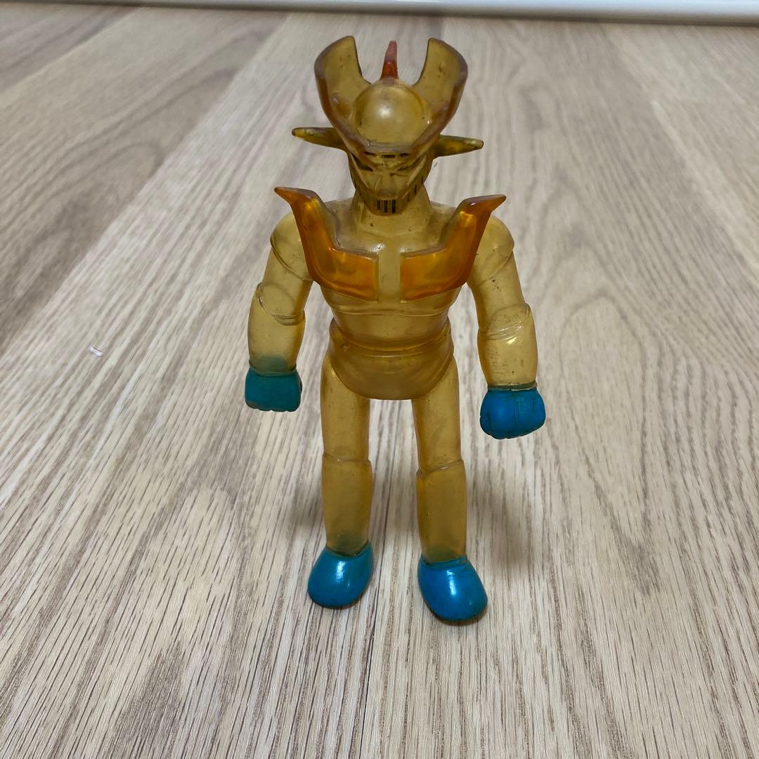 当時物】マジンガーZ ソフビ クリア ポピー
