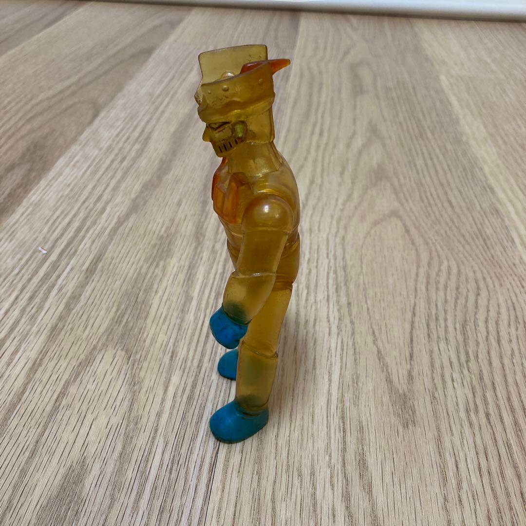 当時物】マジンガーZ ソフビ クリア ポピー