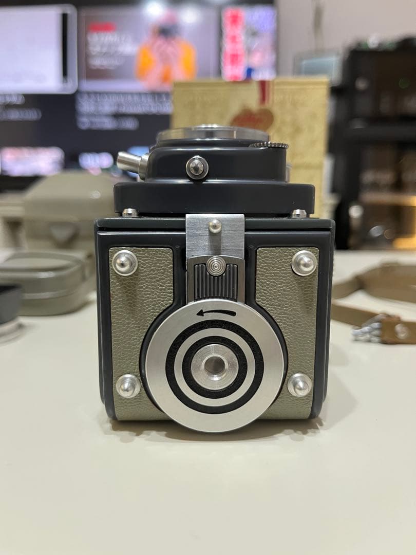 レア】Rolleiflex 4×4 二眼レフカメラ baby rollei
