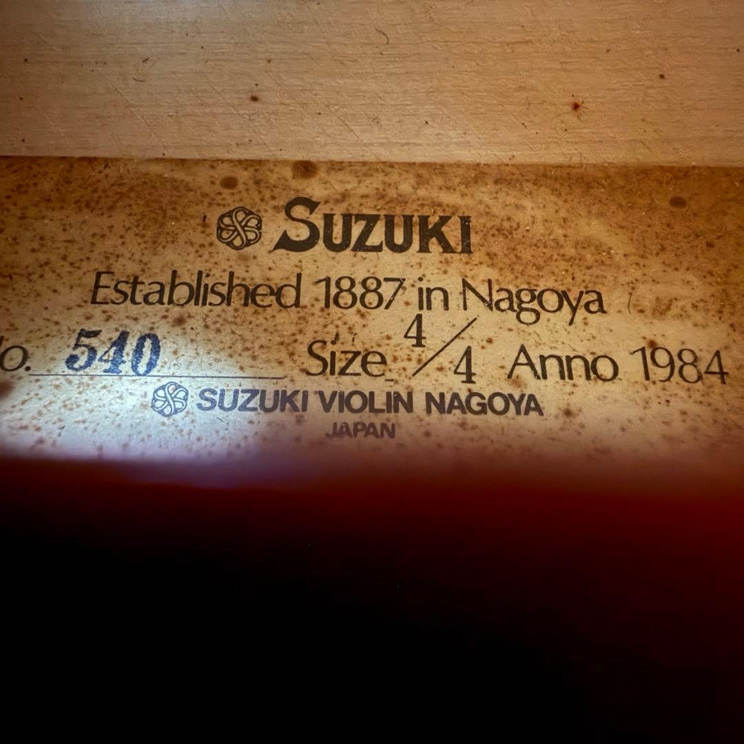 SUZUKI バイオリン スズキ No 540
