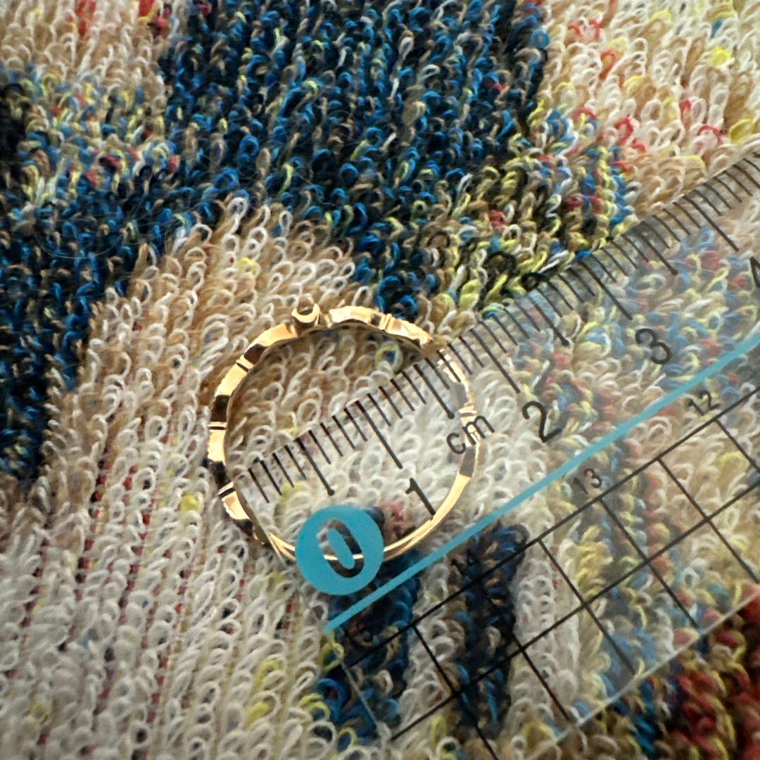 ジ*ク様 ブラウンダイヤ 指輪 10金 ピンクゴールド　リング