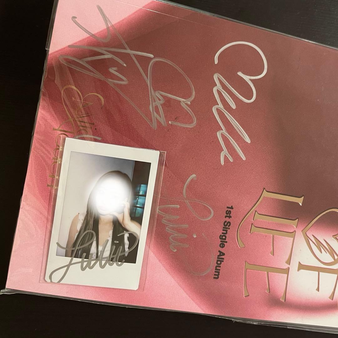 FLNK LUCKYDRAW当選者特典 ジュリー サイン入りポラロイド