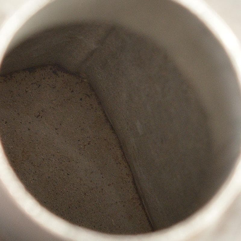 煎茶道具　古錫　茶壷　茶心壷　約110ｇ　在銘　M　R5183