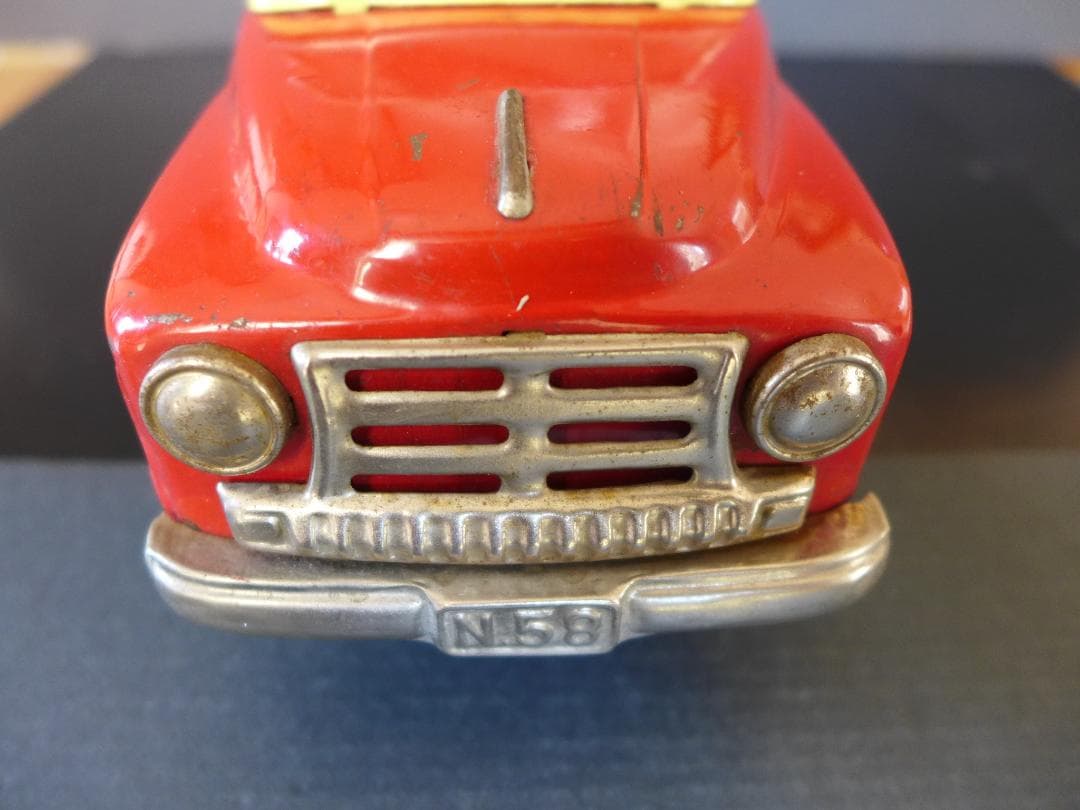 時代物　ニッサンジュニアトラック　ブリキ自動車　米沢玩具　日本製　昭和レトロ