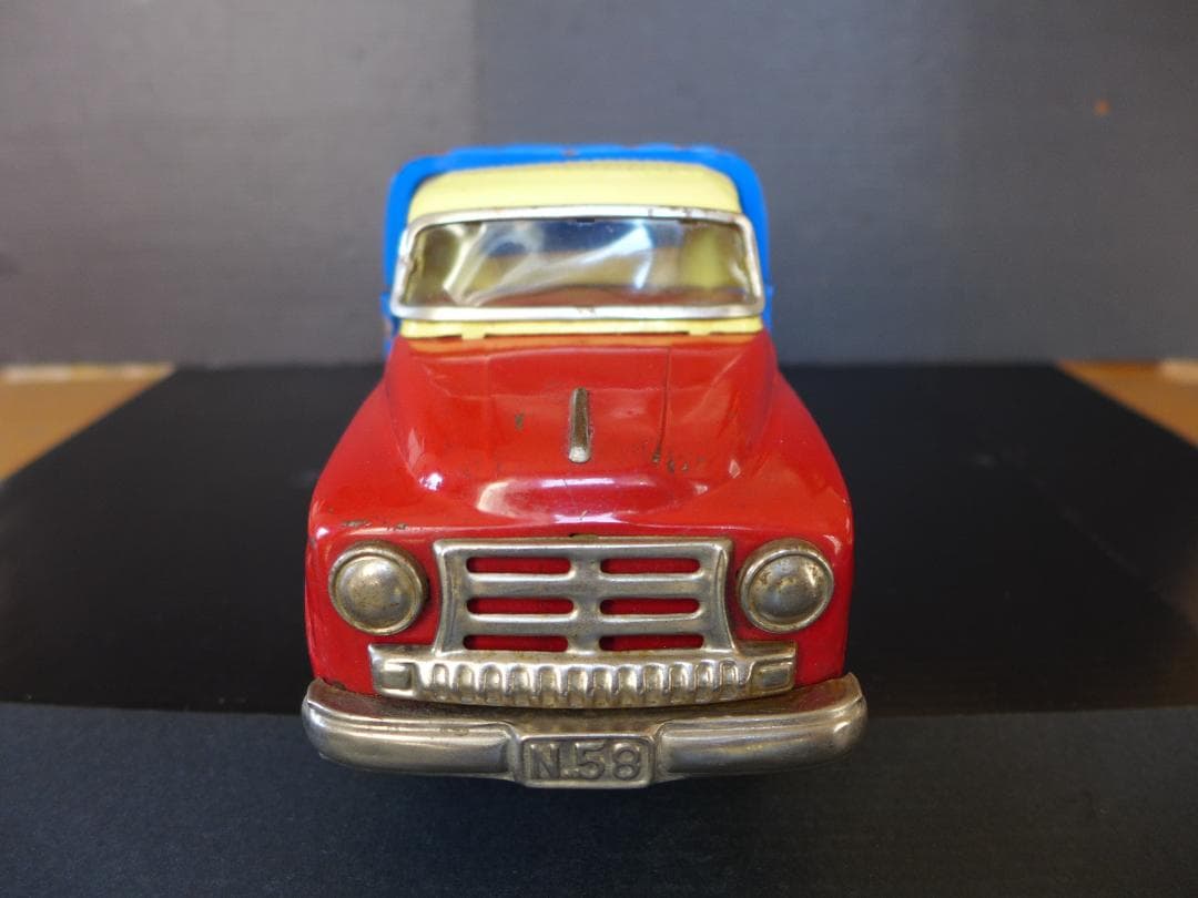 時代物　ニッサンジュニアトラック　ブリキ自動車　米沢玩具　日本製　昭和レトロ