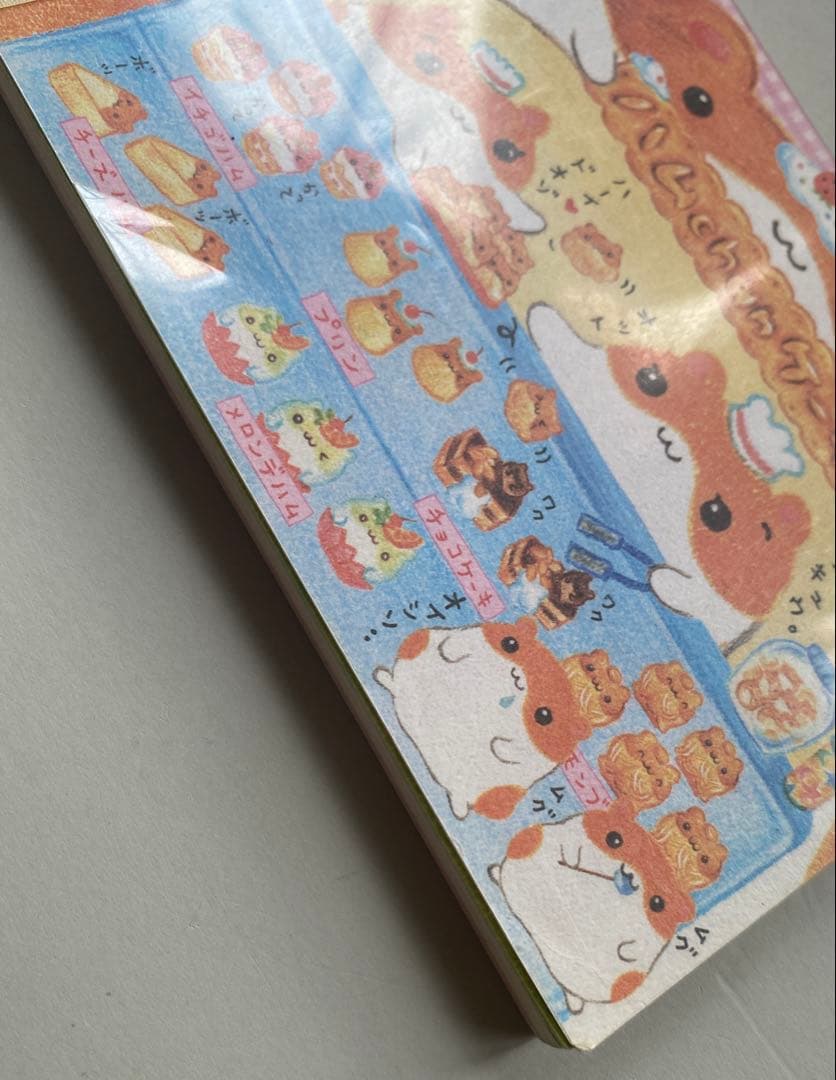 ハムchanケーキ メモ メモ帳 クーリア 平成レトロ レア ハムスター