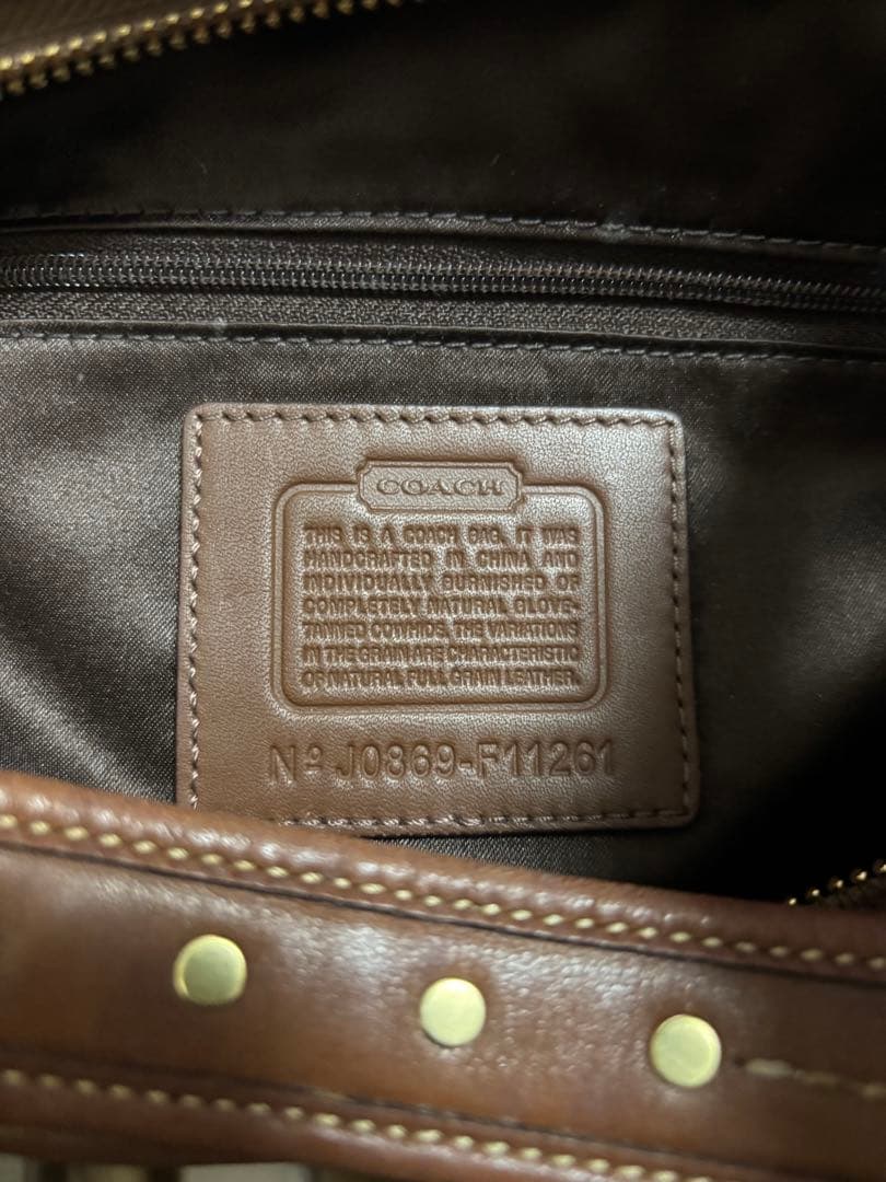 COACHショルダーバッグ