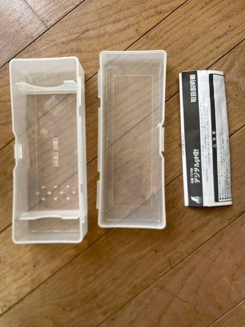 中古品】デジタルph計 シンワ No72788 ペーハー測定 標準液2回分付