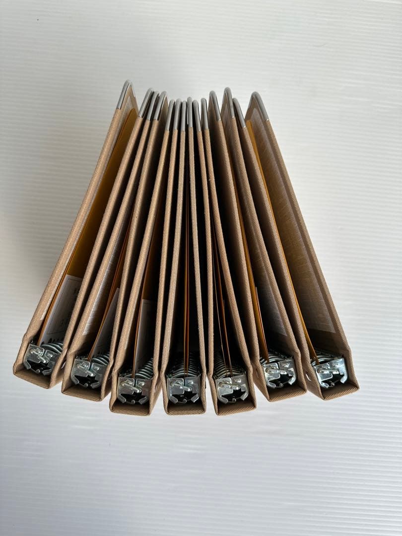 《おまとめ》コクヨバインダーMP 布貼　B6E 13穴　ハ−117 7セット