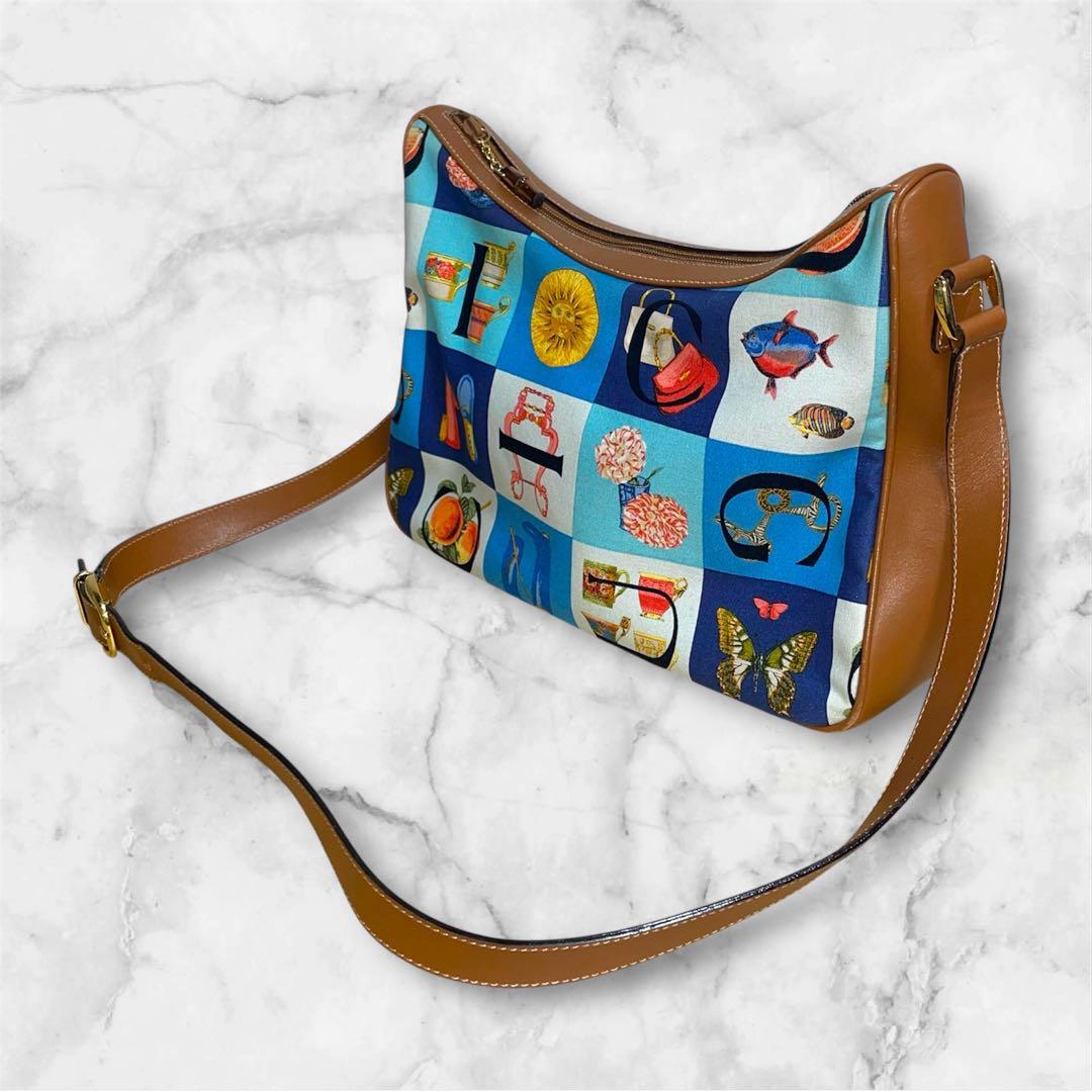 【激レア】GUCCIオールドグッチ シモ ショルダーバッグ バンブー レザー