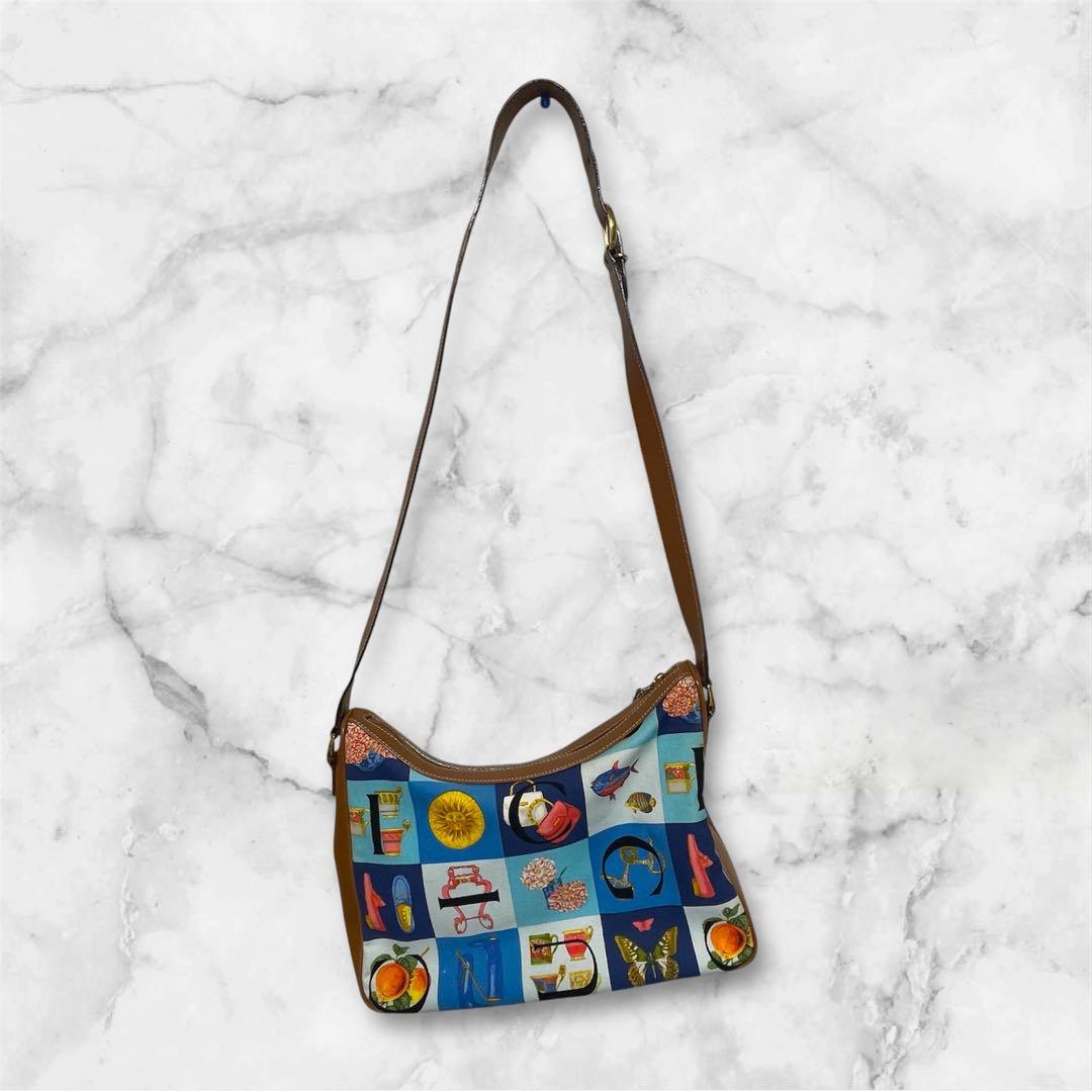 【激レア】GUCCIオールドグッチ シモ ショルダーバッグ バンブー レザー