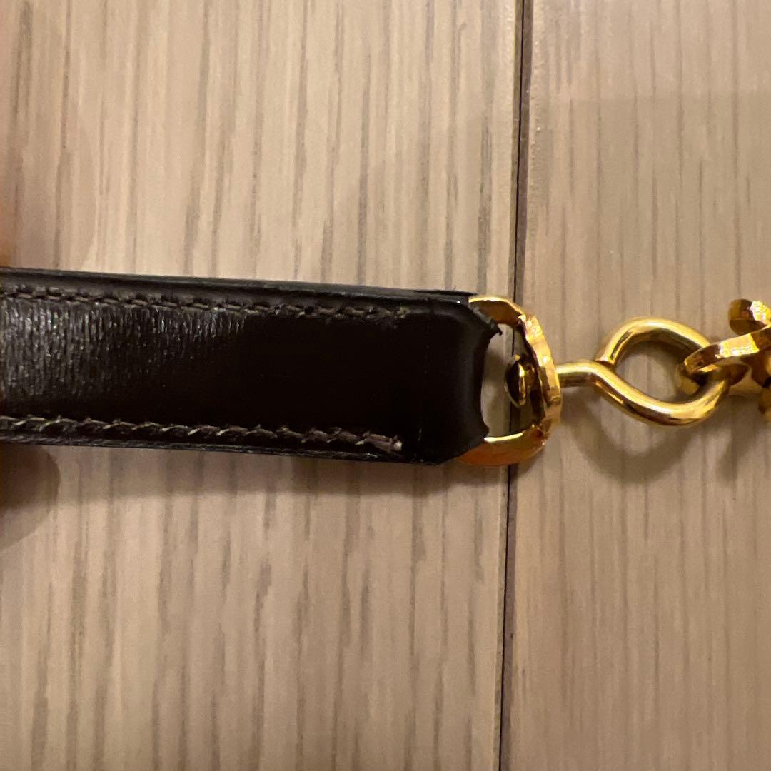 HERMES ケリー　ショルダーストラップ ブラウン　約82cm