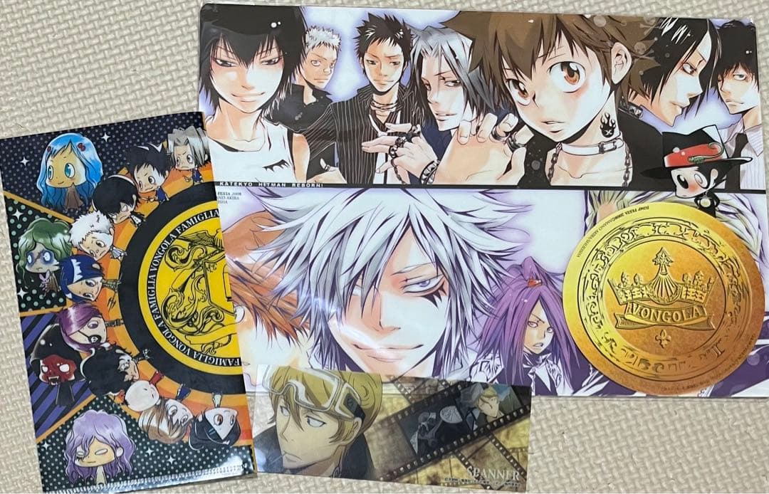 家庭教師ヒットマンREBORN！ 下じき ファイル 原画絵 おまとめセット