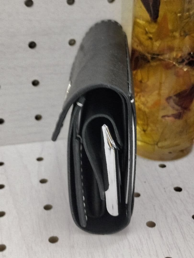 【鉄超人】キャッチャー財布　本革財布　ハンドメイド　ケース