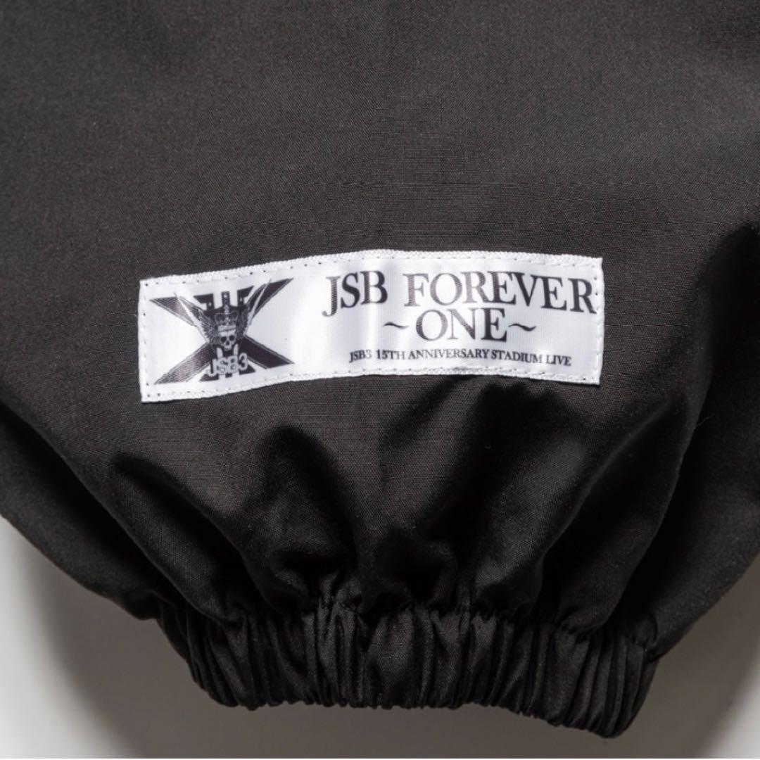三代目 JSB FOREVER ～ONE～ ブラック ウィンドブレーカー L