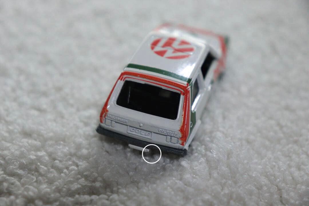 フォルクスワーゲン グループA フェア GOLF GLEトミカ 日本製 箱無し