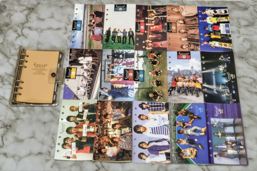 SOPHIA☆ファンクラブ会報☆25～32☆52～56☆13冊セット☆ファイル付