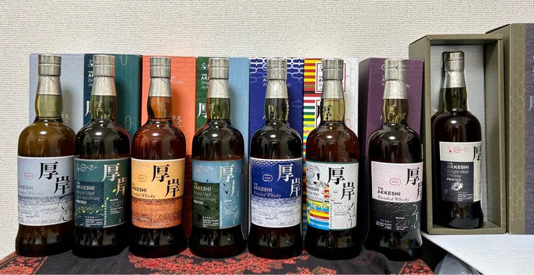 希少 厚岸 二十四節気シリーズ 6本セット 高島屋購入