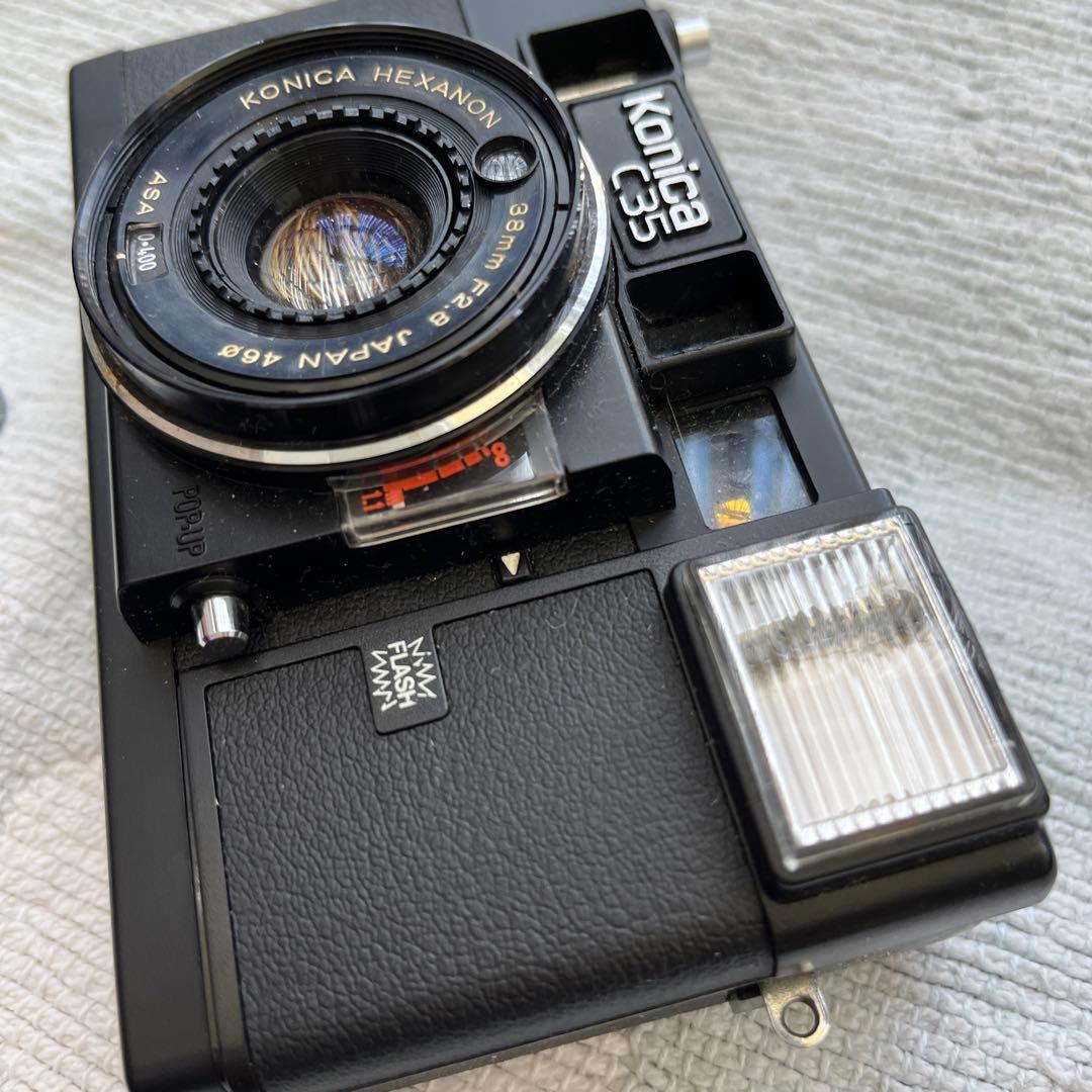 カメラ、コニカC35 かわいい！使いやすい！KONICA C35 フィルム